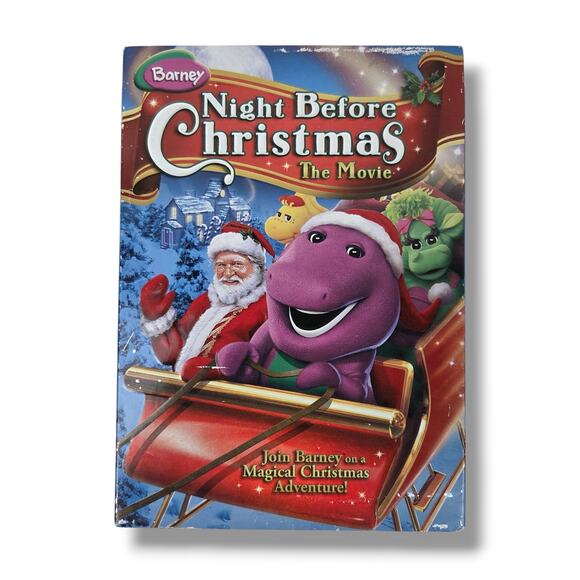 Barneys Night Before Christmas : The Movie DVD Magical Holiday Adventure Show - Picture 1 of 7